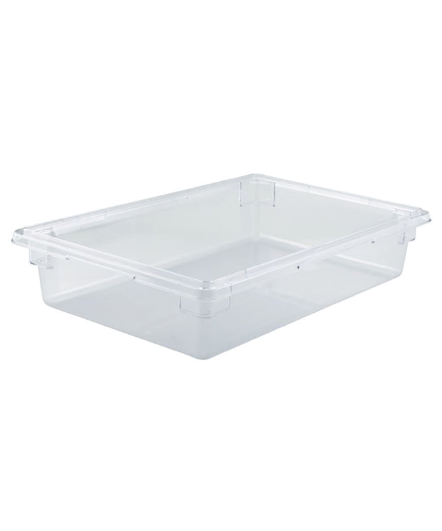 Winco PFSF-6 Hộp Bảo Quản Thực Phẩm 34.1 lít - 18 x 26 x 15.2 cm, Polycarbonate, Trong Suốt