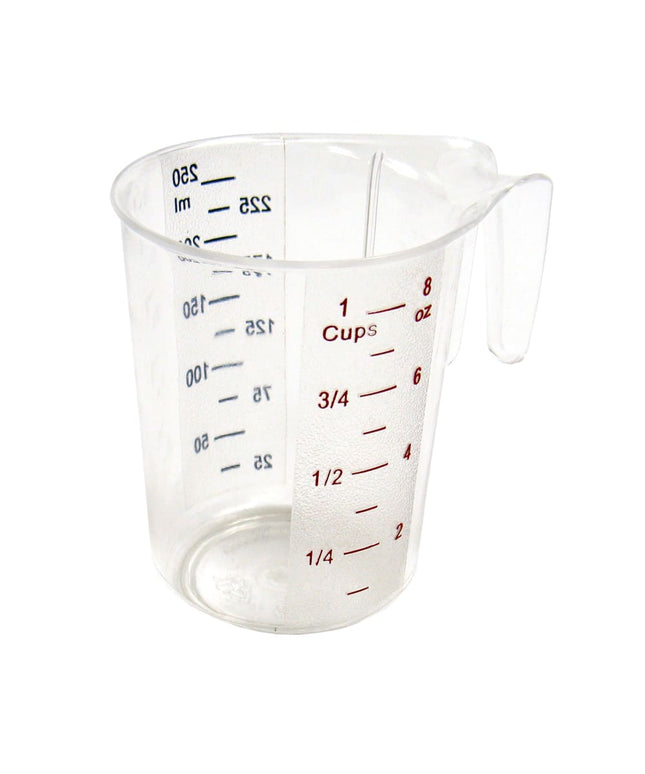 Cốc Đong Winco PMCP-25 237 ml Polycarbonate Trong Suốt