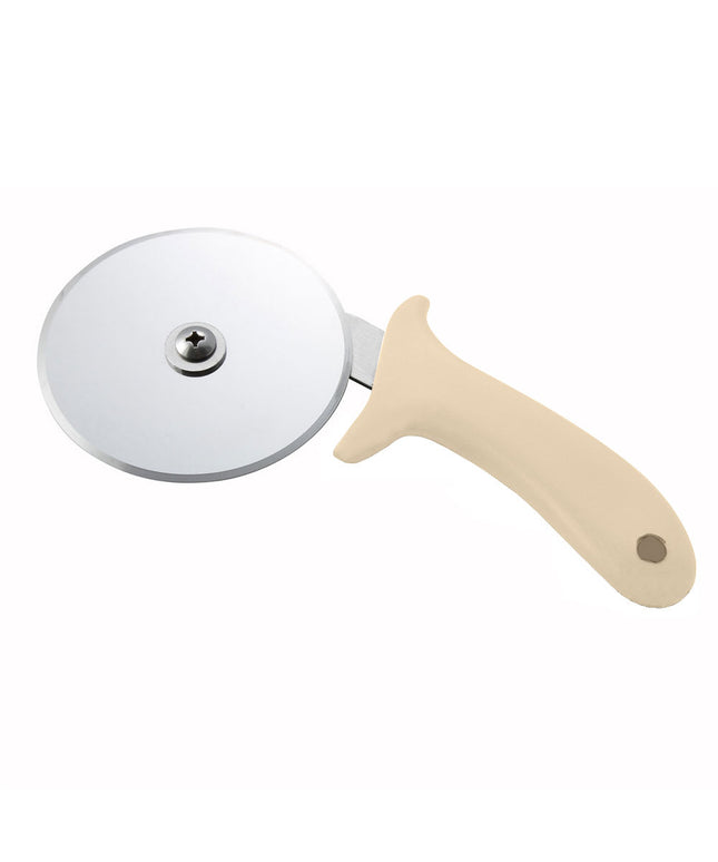 Dao Cắt Pizza Winco PPC-2W 6.4 cm Tay Cầm Nhựa Trắng Thép Không Gỉ