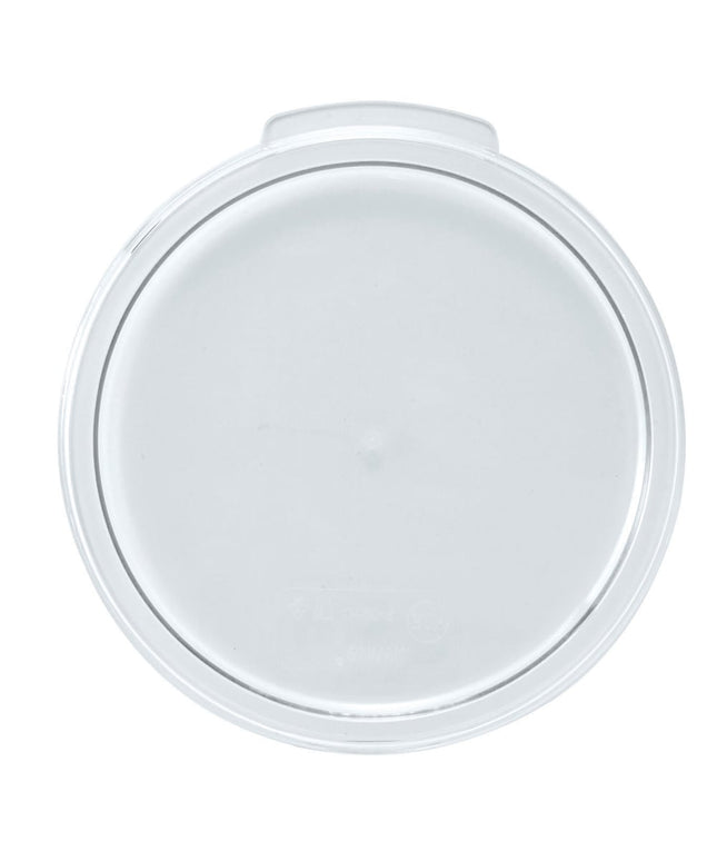 Winco PTRC-68C Nắp Tròn Cho Hộp Đựng Thực Phẩm 6 & 7.6 lít, Polypropylene, Trong Mờ