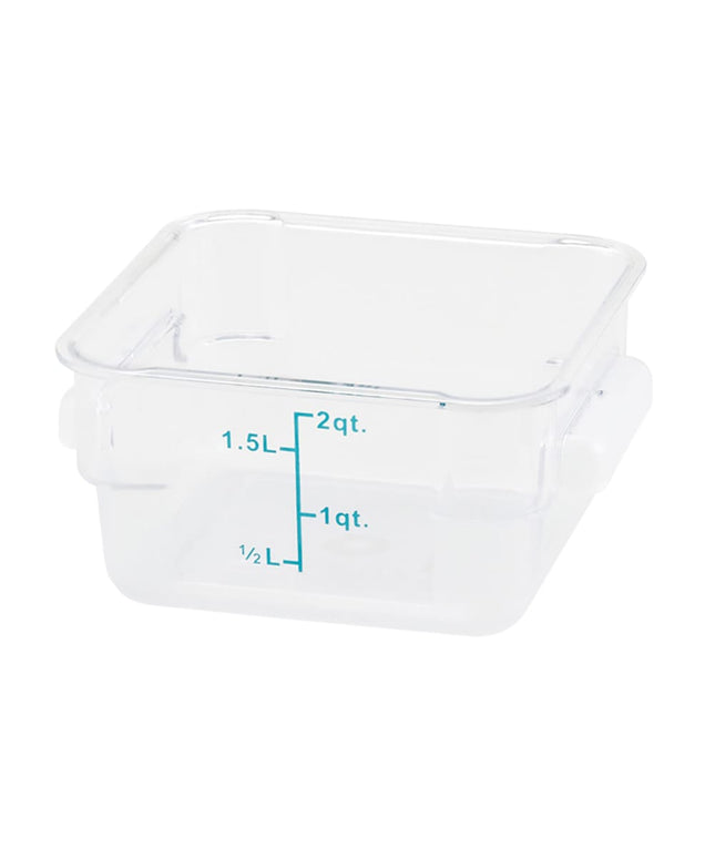Hộp Đựng Thực Phẩm Vuông Winco PTSC-2 1.9 lít - Trong Mờ
