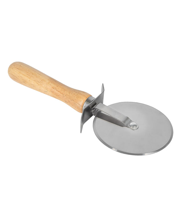 Dao Cắt Pizza Winco PWC-4 10.2 cm Cán Gỗ, Thép Không Gỉ