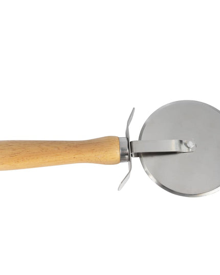 Dao Cắt Pizza Winco PWC-4 10.2 cm Cán Gỗ, Thép Không Gỉ