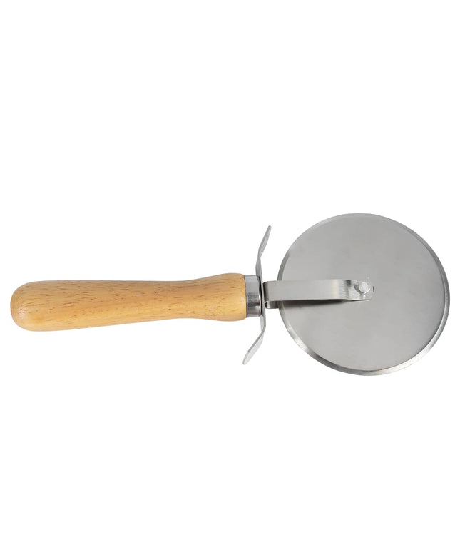 Dao Cắt Pizza Winco PWC-4 10.2 cm Cán Gỗ, Thép Không Gỉ