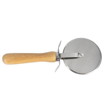 Dao Cắt Pizza Winco PWC-4 10.2 cm Cán Gỗ, Thép Không Gỉ