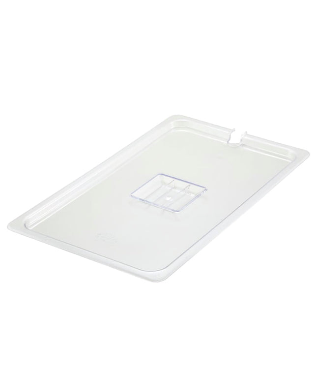 Nắp Khay Thực Phẩm Cỡ 1/2 Winco SP7200C Có Tay Cầm, Polycarbonate, Trong Suốt