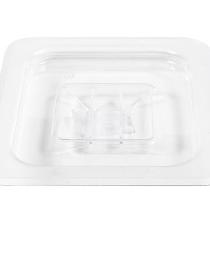 Winco SP7600S Nắp Khay Thực Phẩm Poly-Ware, Kích Thước 1/6, Đặc, Polycarbonate, NSF