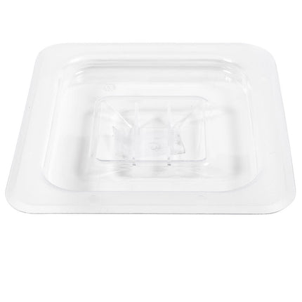 Winco SP7600S Nắp Khay Thực Phẩm Poly-Ware, Kích Thước 1/6, Đặc, Polycarbonate, NSF