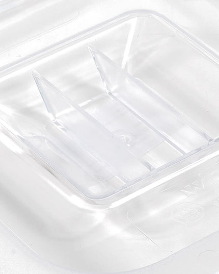 Winco SP7600S Nắp Khay Thực Phẩm Poly-Ware, Kích Thước 1/6, Đặc, Polycarbonate, NSF