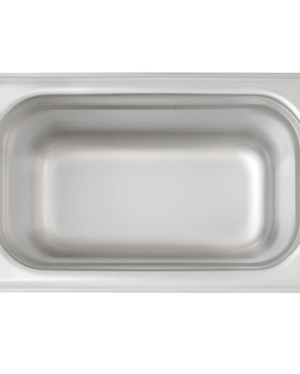 Khay Hấp Winco SPJL-904 Một Phần Chín Kích Thước Thép Không Gỉ