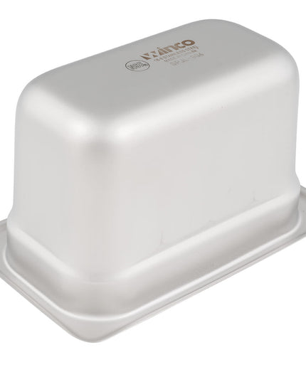 Khay Hấp Winco SPJL-904 Một Phần Chín Kích Thước Thép Không Gỉ