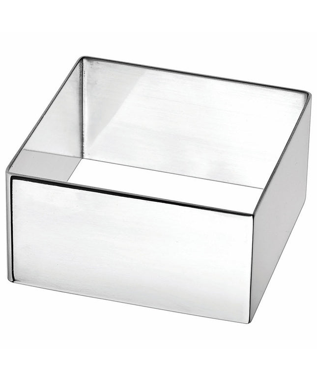 Khuôn Bánh Vuông Winco SPM-275S 7 x 7 cm Thép Không Gỉ