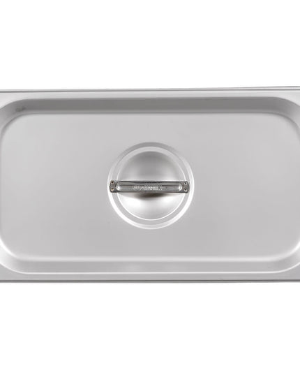 Nắp Khay Hấp Cỡ 1/3 Winco SPSCT Thép Không Gỉ