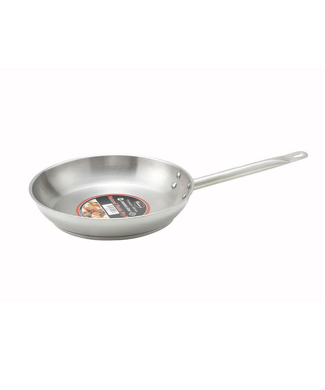 Chảo Chiên Thép Không Gỉ Winco SSFP-14 36.2 cm Tay Cầm Kim Loại Đặc