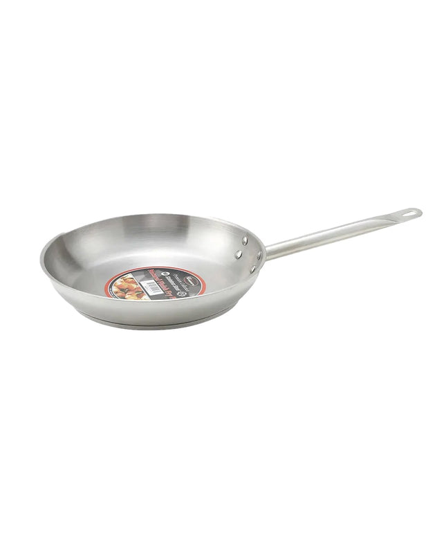 Chảo Rán Thép Không Gỉ Winco SSFP-8 20.3 cm Tay Cầm Kim Loại Đặc