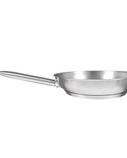Chảo Rán Thép Không Gỉ Winco SSFP-9 24.1 cm Tay Cầm Kim Loại Đặc