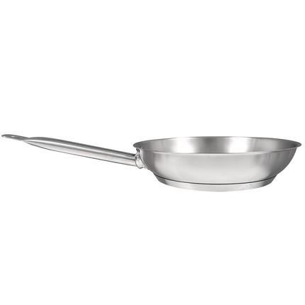 Chảo Rán Thép Không Gỉ Winco SSFP-9 24.1 cm Tay Cầm Kim Loại Đặc