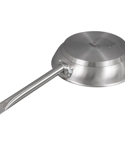 Chảo Rán Thép Không Gỉ Winco SSFP-9 24.1 cm Tay Cầm Kim Loại Đặc