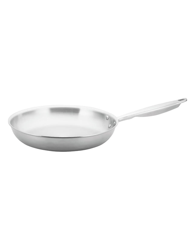 Chảo Chiên Thép Không Gỉ Winco TGFP-12 30.5 cm Tay Cầm Kim Loại Đặc