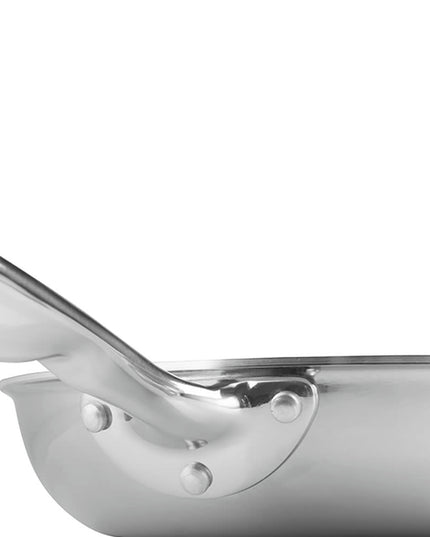 Chảo Chiên Thép Không Gỉ Winco TGFP-12 30.5 cm Tay Cầm Kim Loại Đặc