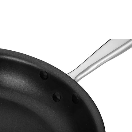 Chảo Chiên Thép Chống Dính Winco TGFP-12NS 30.5 cm Tay Cầm Kim Loại Đặc