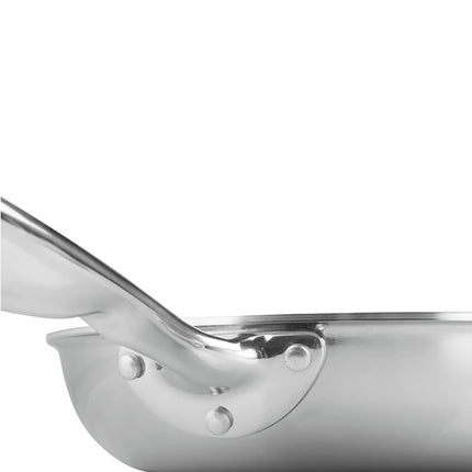 Chảo Chiên Thép Chống Dính Winco TGFP-12NS 30.5 cm Tay Cầm Kim Loại Đặc