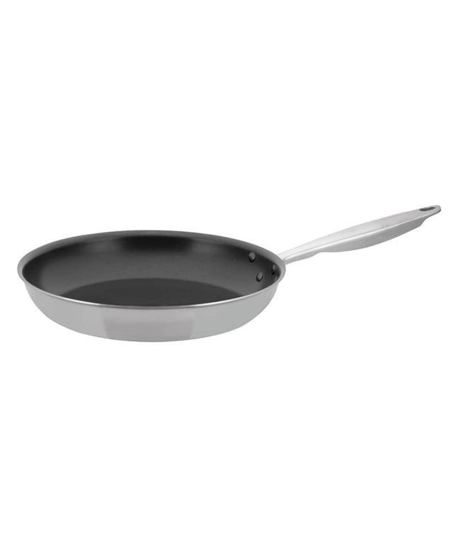 Chảo Rán Winco TGFP-8NS Thép Chống Dính 20.3 cm Tay Cầm Kim Loại