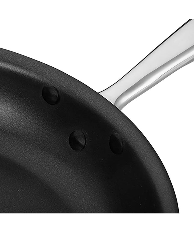 Chảo Rán Winco TGFP-8NS Thép Chống Dính 20.3 cm Tay Cầm Kim Loại