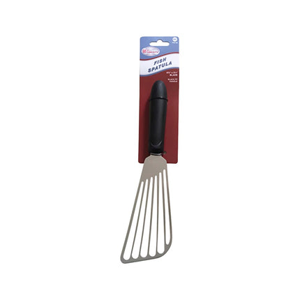 Xẻng Lật Cá Có Rãnh Winco TKP-60 17.1 cm Tay Cầm Polypropylene Đen Thép Không Gỉ