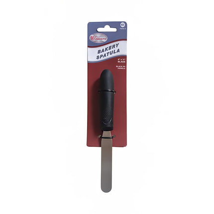 Phới Phết Trang Trí & Phết Kem Winco TKPS-7 20.2 cm Tay Cầm Nhựa Đen, Lưỡi Thép Không Gỉ