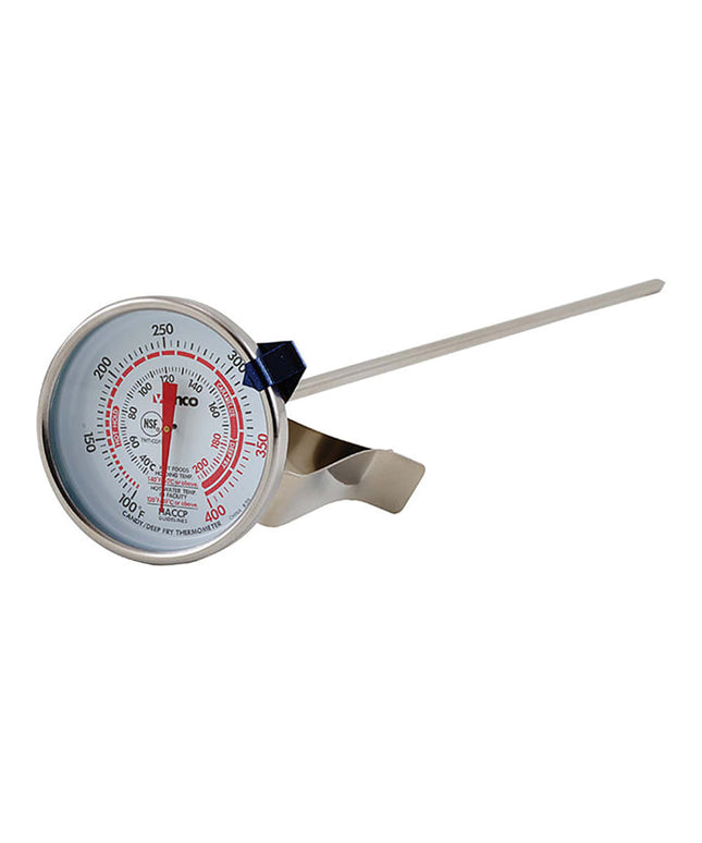 Nhiệt Kế Làm Bánh Chiên Ngập Dầu Winco TMT-CDF3 Mặt Số 100 Đến 400°F