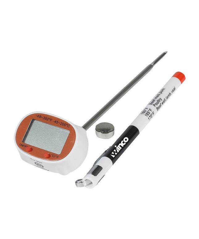 Nhiệt Kế Bỏ Túi Kỹ Thuật Số Winco TMT-DG2 Màn Hình LCD Que Đo 12 cm -45 Đến 200 Độ C