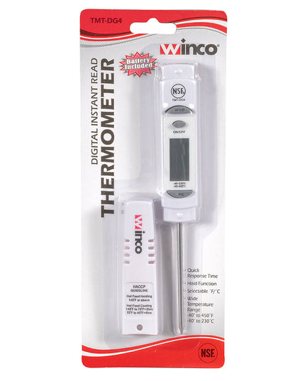 Nhiệt Kế Điện Tử Bỏ Túi Winco TMT-DG4 Thân 7.9 cm, -40 Đến 450 Độ F