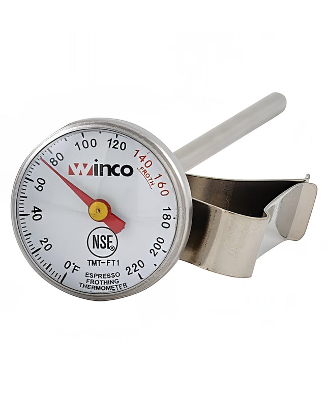 Nhiệt Kế Đồng Hồ Đánh Sữa Winco TMT-FT1 Kẹp, Thang Đo 0-220 Độ