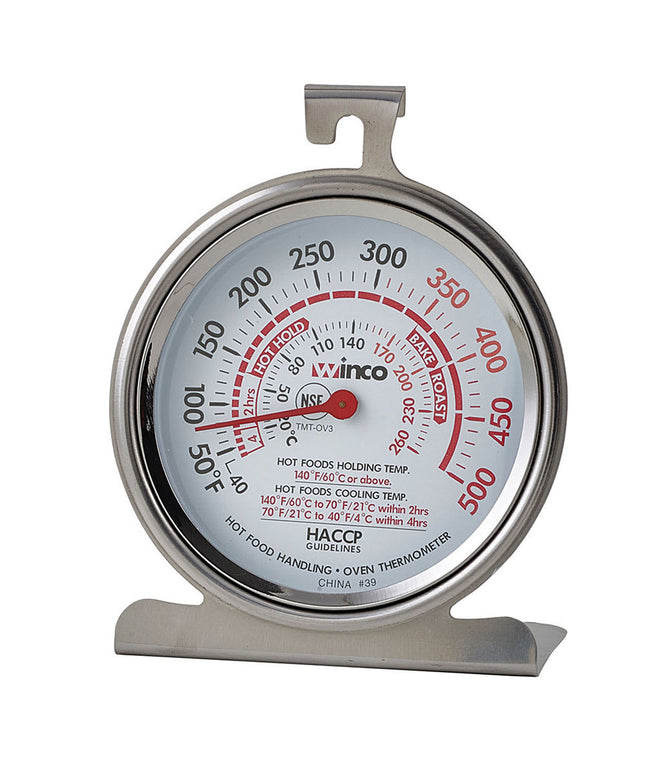 Nhiệt Kế Lò Nướng Winco TMT-OV3 Mặt Số 7.6 cm 50-500°F