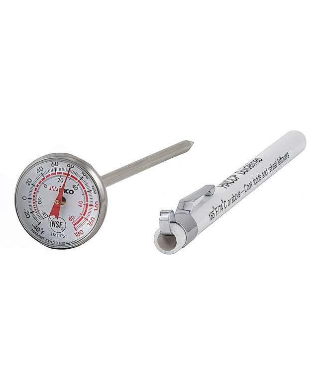 Winco TMT-P2 Nhiệt Kế Bỏ Túi Mặt Số 2.5 cm Cán 12.7 cm, -40 Đến 180 Độ F