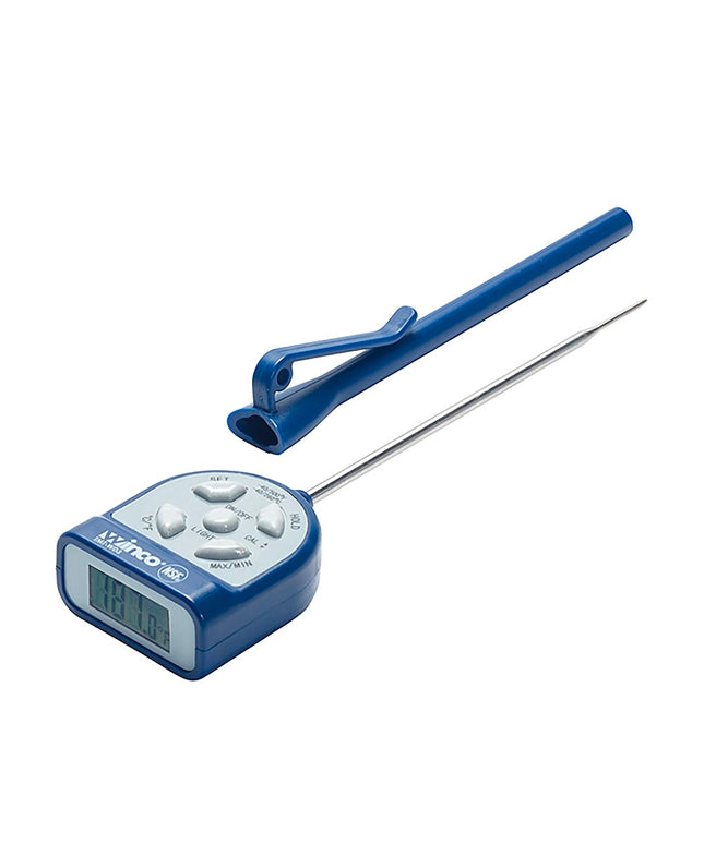 Winco TMT-WD3 Nhiệt Kế Kỹ Thuật Số Bỏ Túi Chống Nước Màn Hình LCD, -20 Đến 260 Độ C