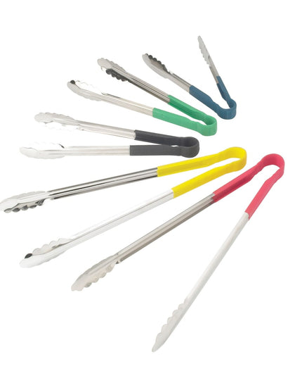 Kẹp Gắp Đa Năng Winco UTPH-12B Thép Không Gỉ Tay Cầm Bọc Nhựa Xanh Dương 30.5 cm