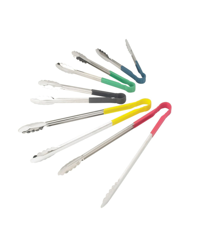 Kẹp Gắp Đa Năng Winco UTPH-12B Thép Không Gỉ Tay Cầm Bọc Nhựa Xanh Dương 30.5 cm