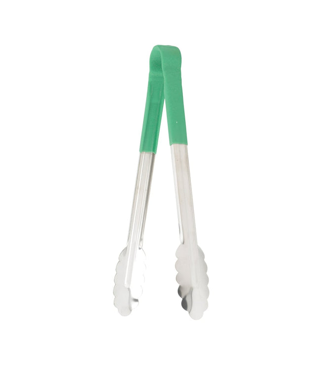 Kẹp Gắp Đa Năng Winco UTPH-12G Thép Không Gỉ Tay Cầm Phủ 30.5 cm Xanh Lá