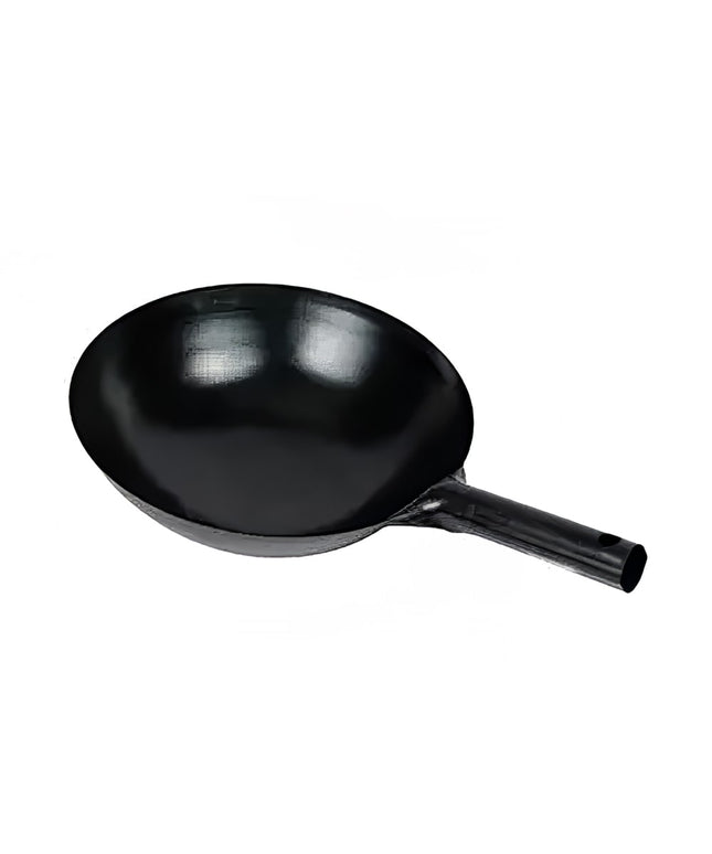 Chảo Xào Winco WOK-36 Thép Cacbon 40.6 cm Không Đinh Tán Bên Trong