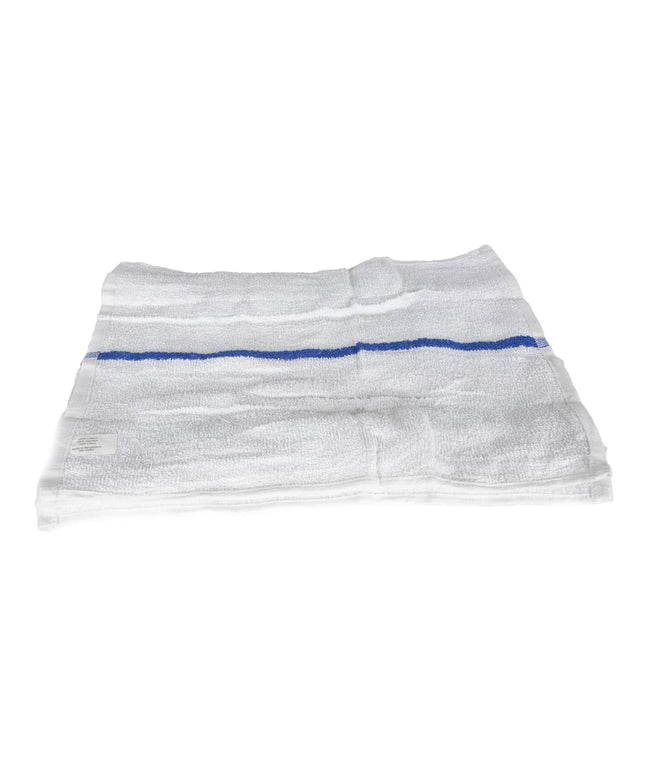 Khăn Quầy Bar Cotton Trắng Sọc Xanh Dương Chef Revival 700BRT-BLS 40.6 cm x 48.3 cm