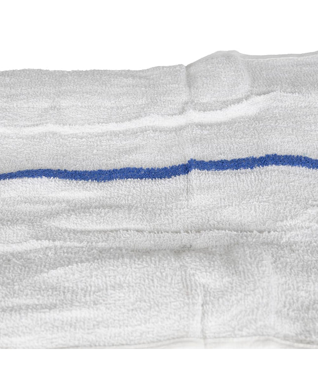 Khăn Quầy Bar Cotton Trắng Sọc Xanh Dương Chef Revival 700BRT-BLS 40.6 cm x 48.3 cm