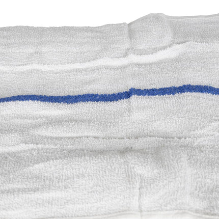 Khăn Quầy Bar Cotton Trắng Sọc Xanh Dương Chef Revival 700BRT-BLS 40.6 cm x 48.3 cm
