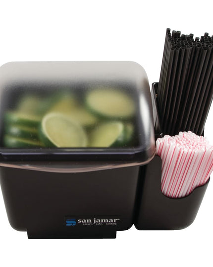 Khay Đựng Garnish Quầy Bar San Jamar BD2002CAR 1 Ngăn - Nắp Vòm