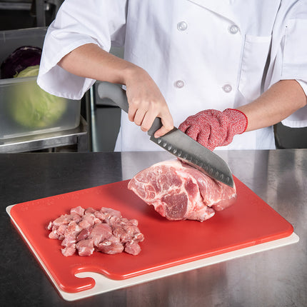 Thớt Cut-N-Carry San Jamar CB121812RD 30.5 x 45.7 x 1.3 cm NSF Đỏ
