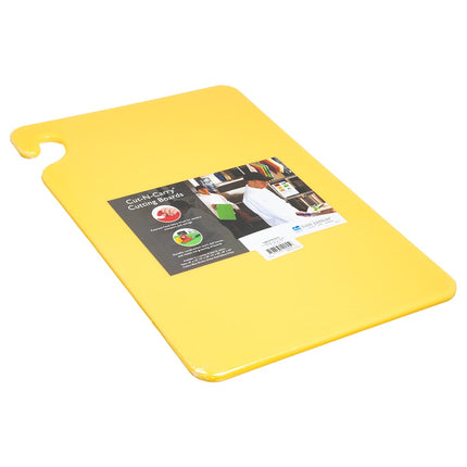 Thớt Cut-N-Carry San Jamar CB121812YL 30 x 46 x 1.3 cm NSF Vàng