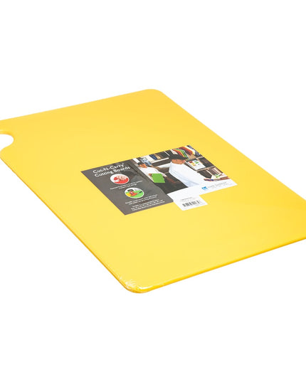 Thớt San Jamar CB152012YL Cut-N-Carry 38.1 x 50.8 x 1.3 cm NSF Vàng