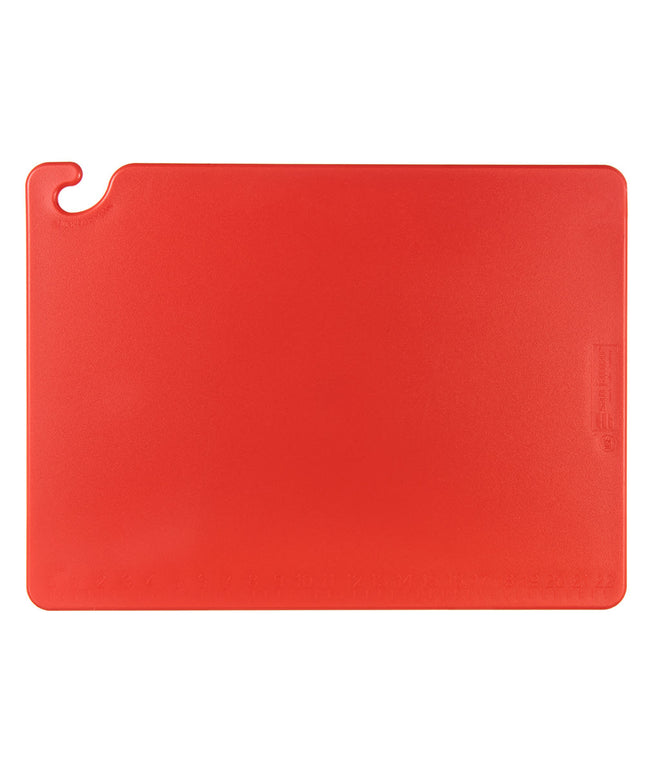 Thớt San Jamar CB182412RD Cut-N-Carry 46 x 61 x 1.3 cm NSF Đỏ
