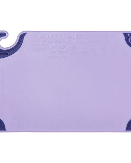Thớt Saf-T-Grip San Jamar CBG121812PR 30.5 x 45.7 x 1.3 cm NSF Tím